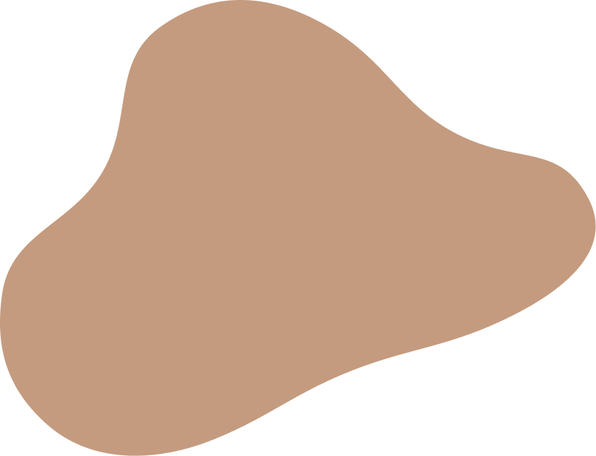 forme courbé marron foncé